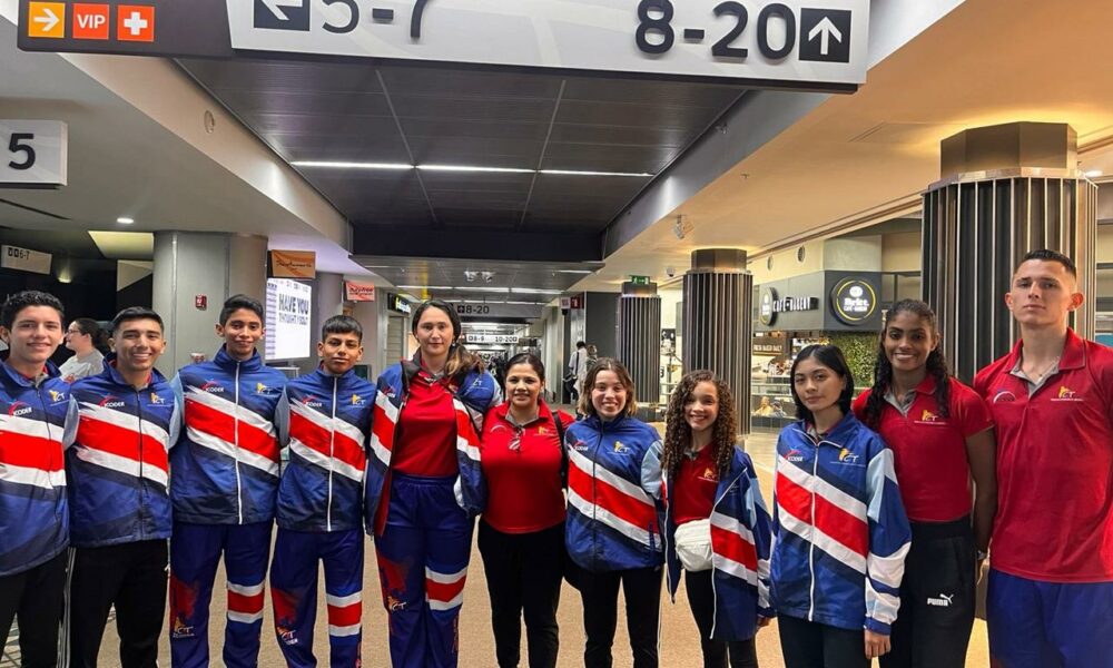 Costa Rica's national taekwondo team is preparing to shine at the Canadian Open